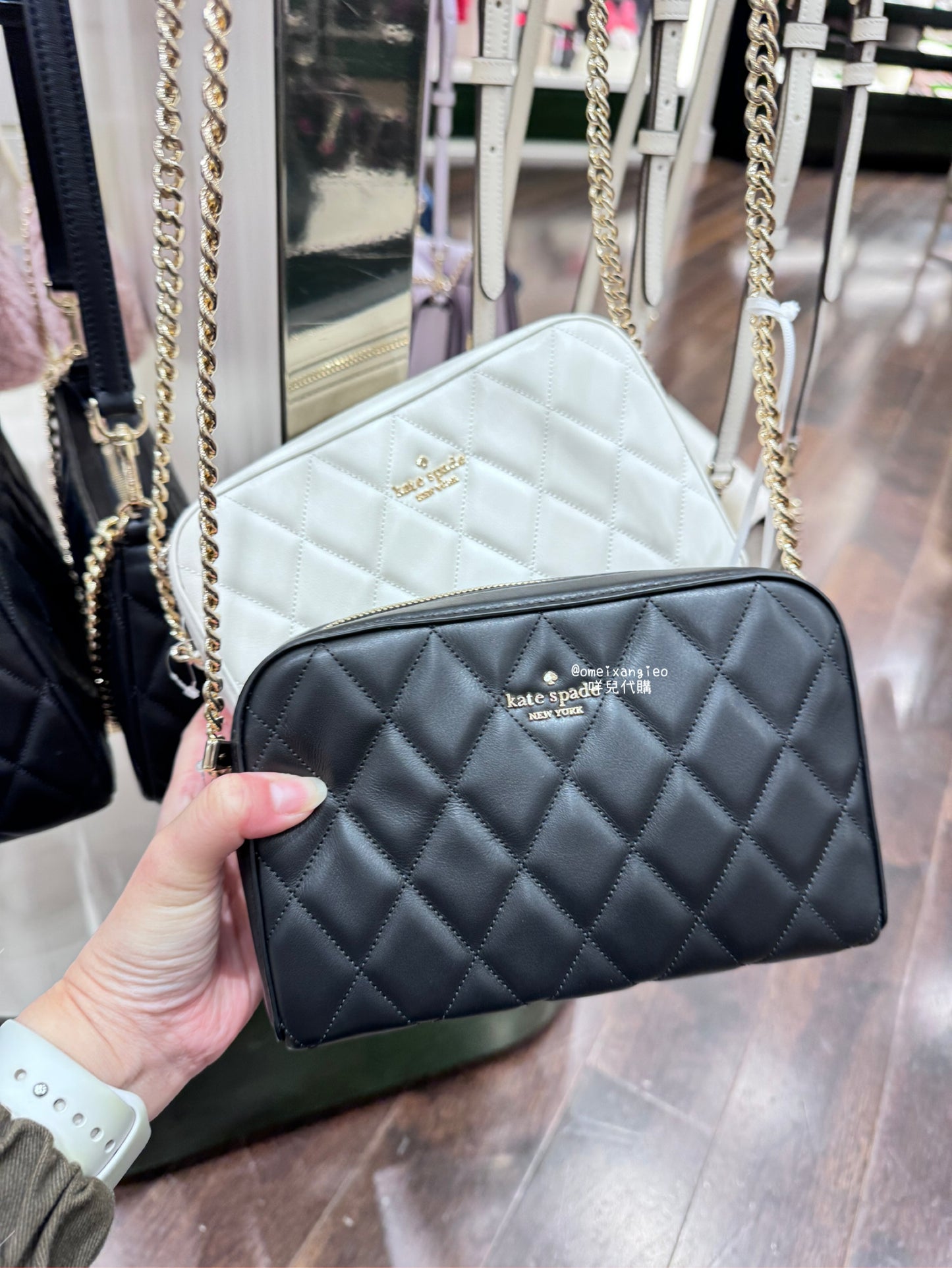 Kate Spade 菱格相機包