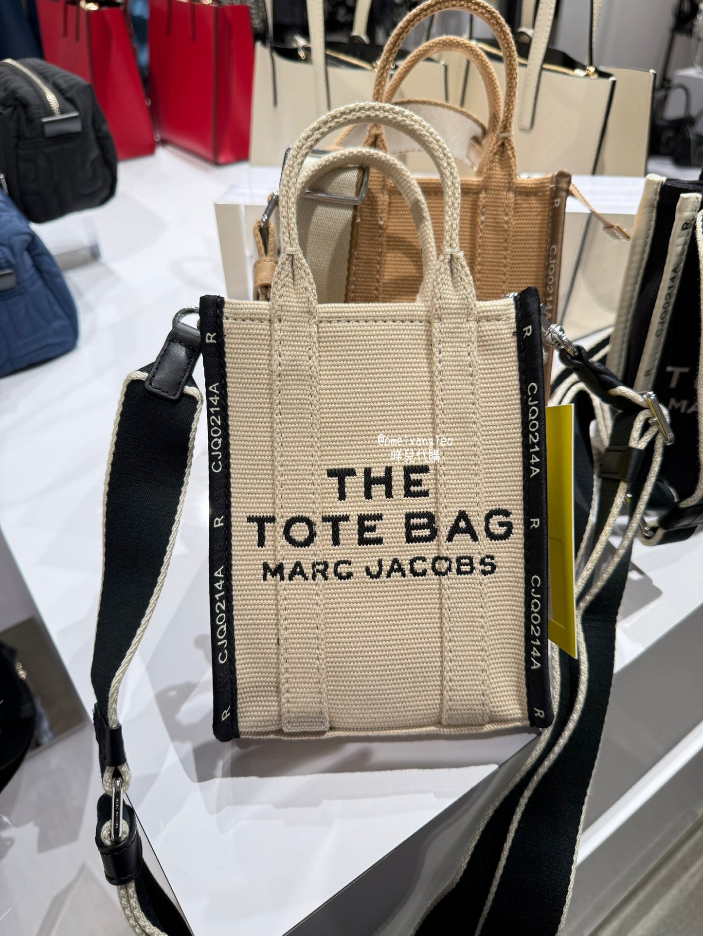 Marc Jacobs the tote 布面琴譜包