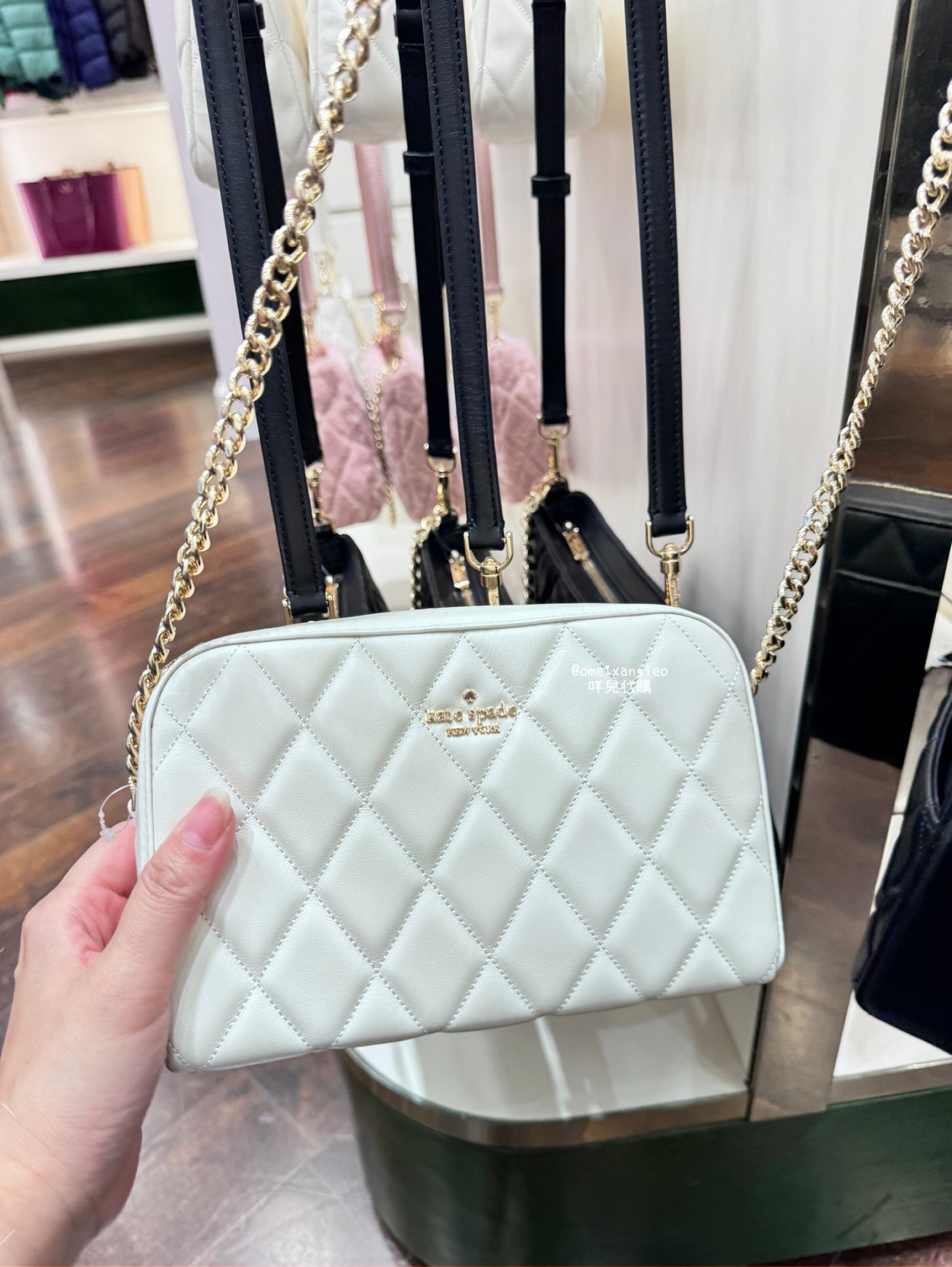 Kate Spade 菱格相機包