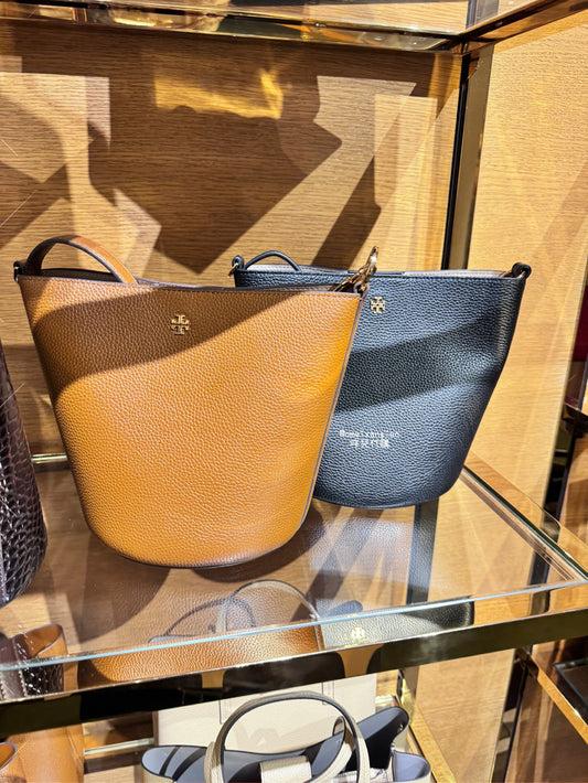 Tory Burch Thea 荔枝皮革 水桶包