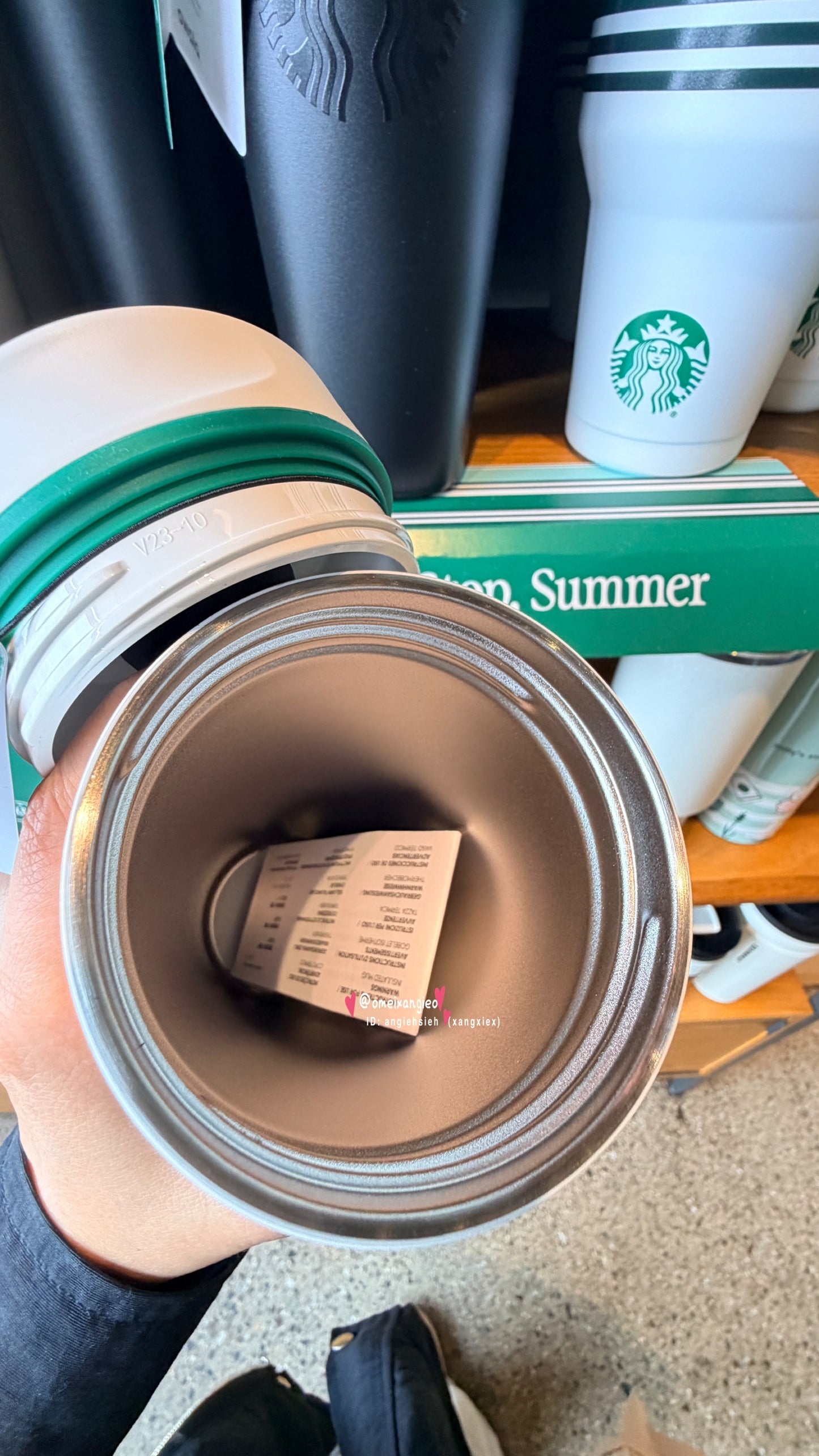 Starbucks x Owala 20oz 不鏽鋼隨行杯 - 霧面黑 Siren 女神