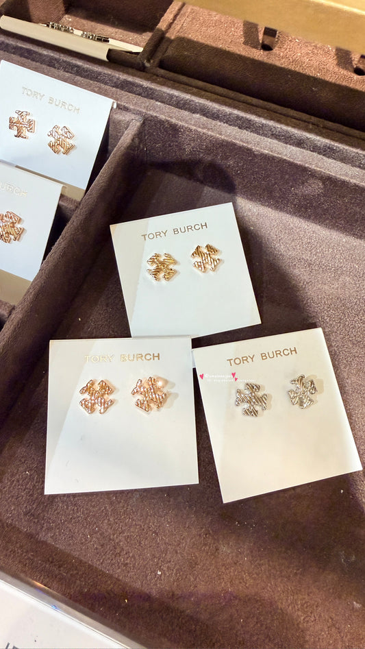 Tory Burch T字耳環