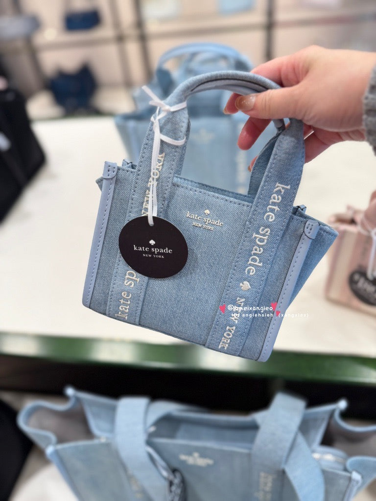 Kate Spade 迷你 帆布托特包