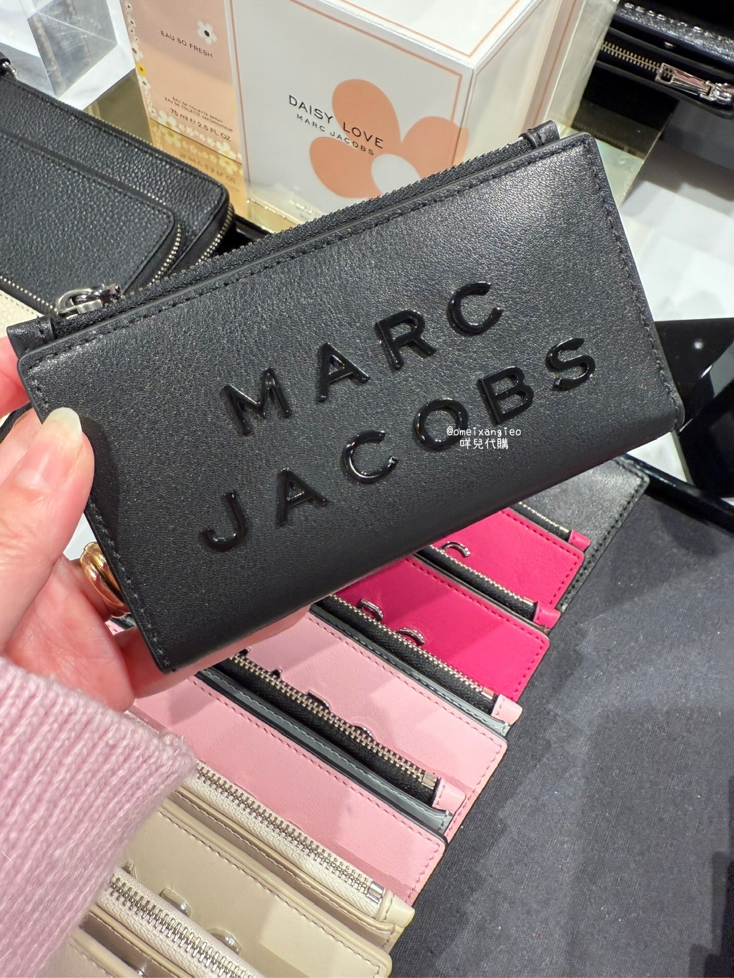 Marc Jacobs 小馬克 對折卡夾零錢包