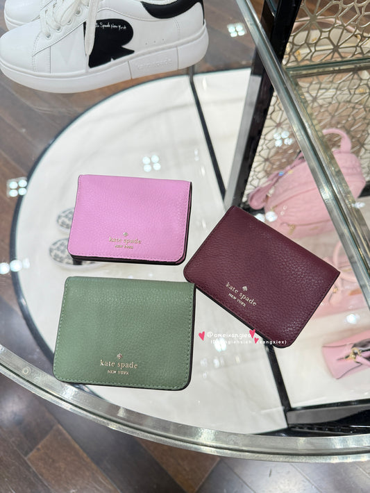 Kate Spade 荔枝皮革小短夾