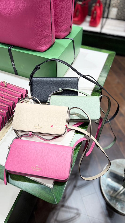 Kate Spade 節日限定荔枝皮革斜背包