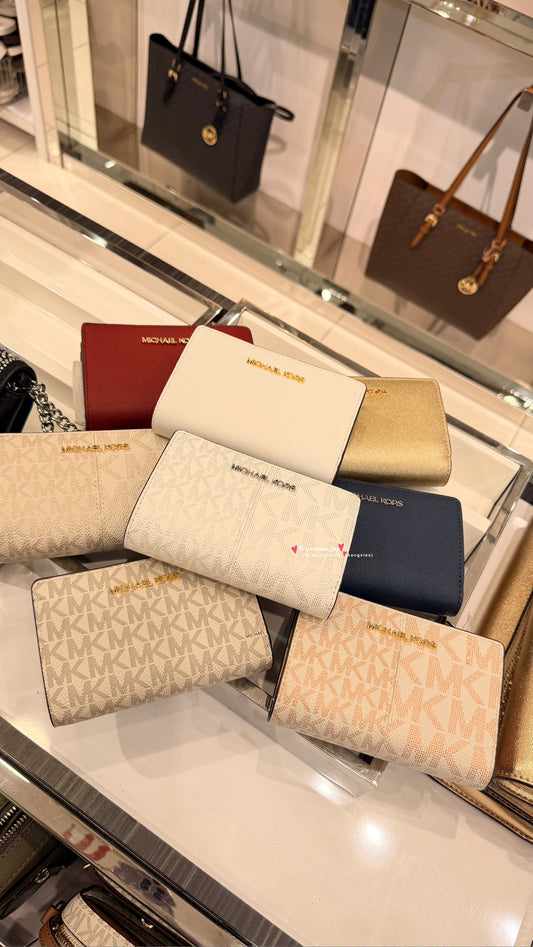 Michael Kors MK 防刮皮革中夾