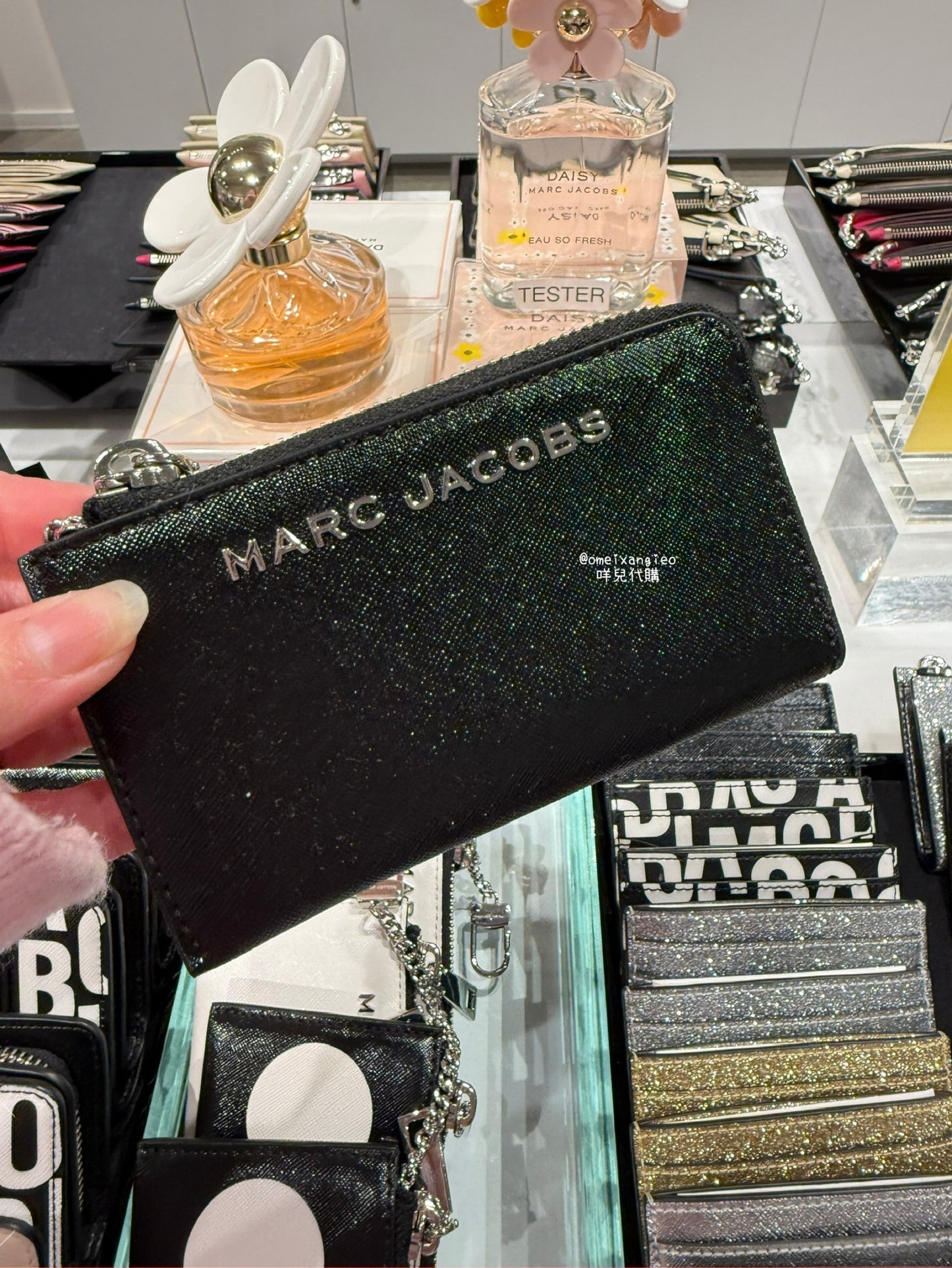 Marc Jacobs 防刮皮革零錢包票卡夾