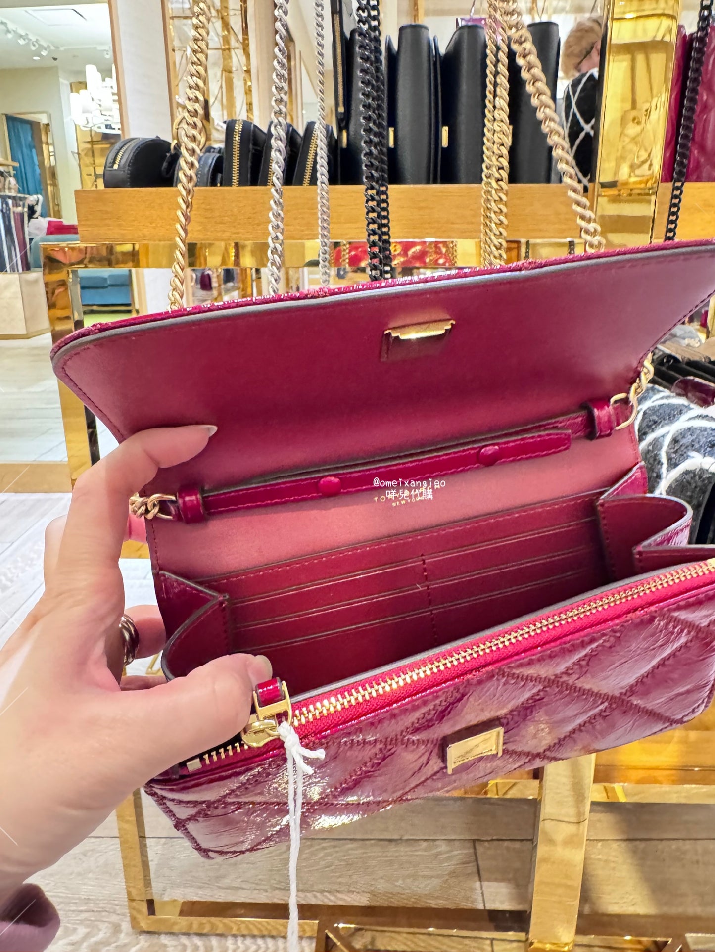 Tory Burch Willa WOC 斜背長夾