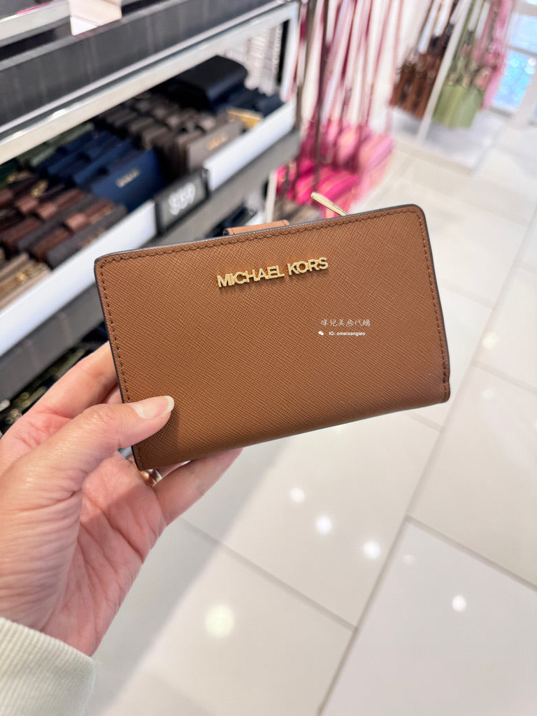 Michael Kors MK 防刮皮革中夾