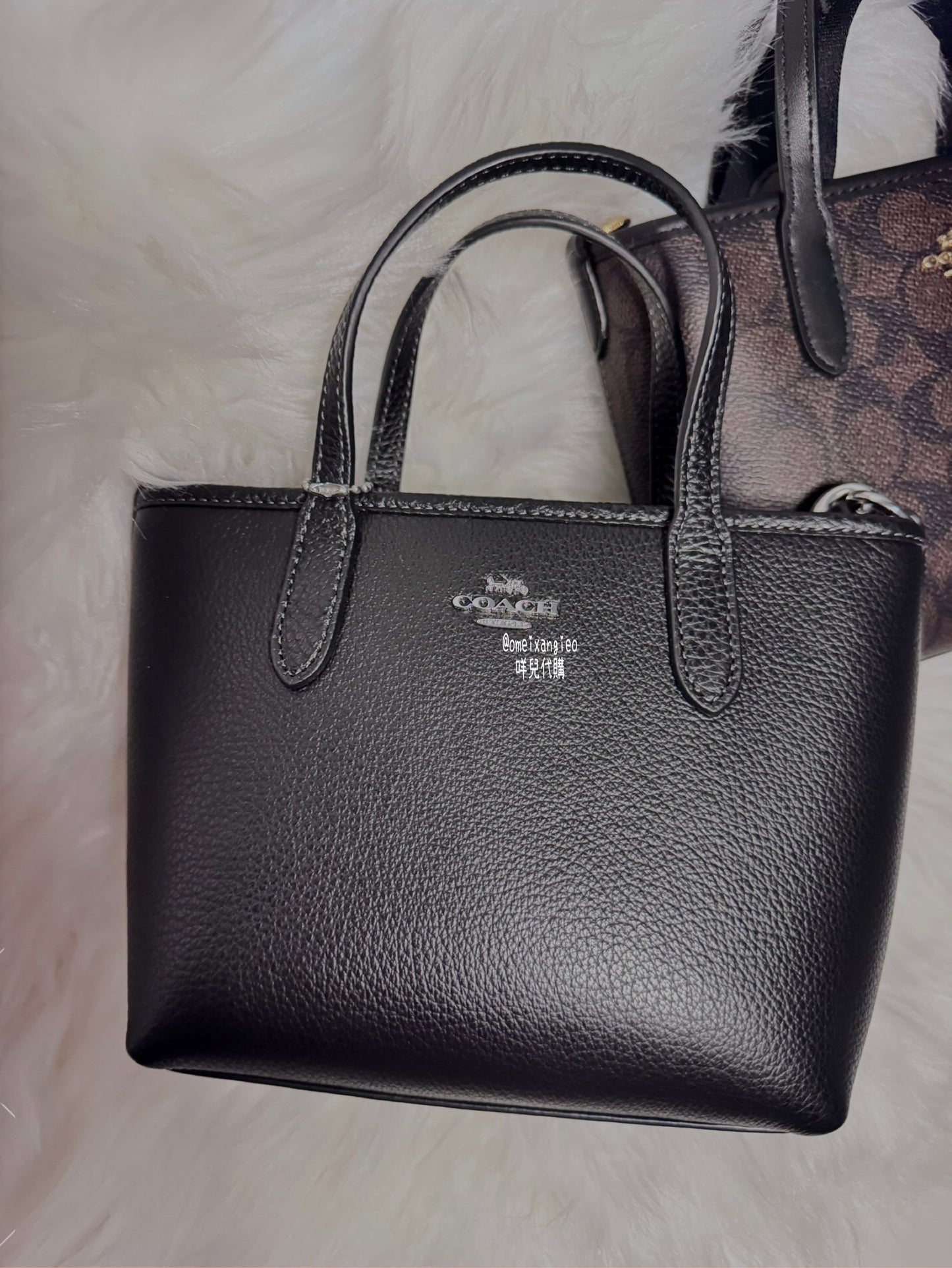 Coach mini city Tote 迷你托特包