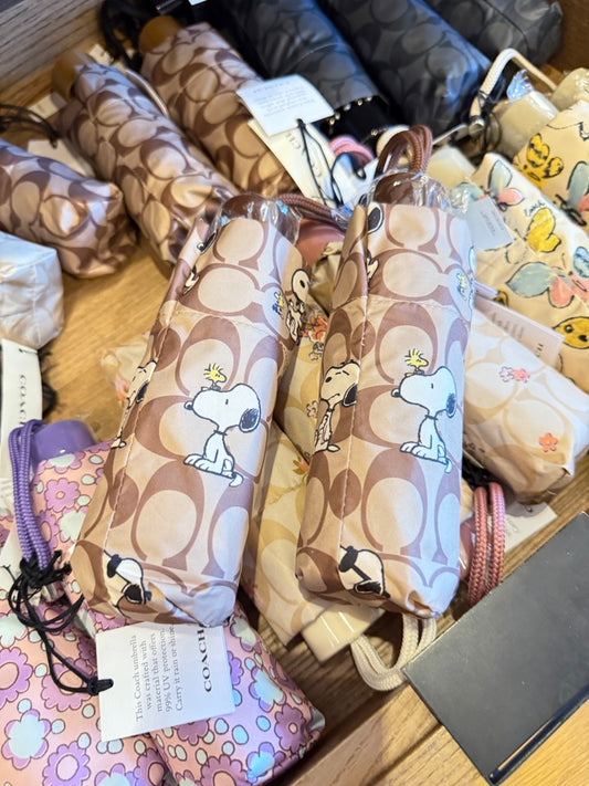 Coach x Snoopy 抗uv 折疊傘