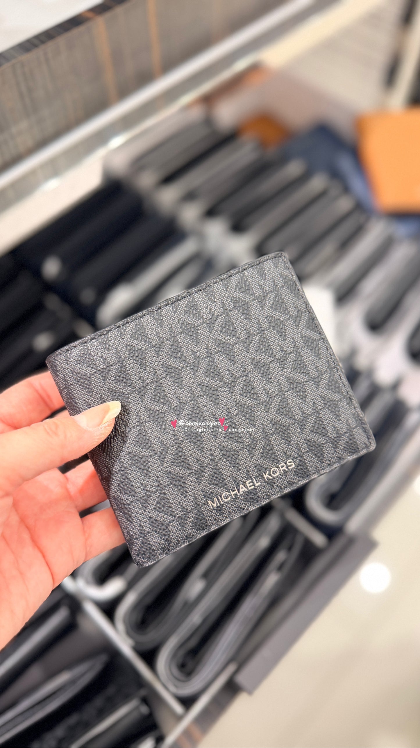 Michael Kors MK 男款零錢袋短夾