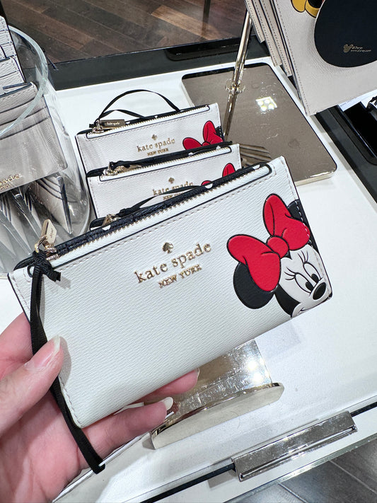 Kate Spade 米妮 對折小卡夾