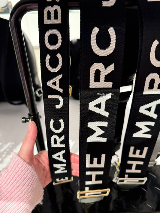 Marc Jacobs 黑色 字母 替換用背帶