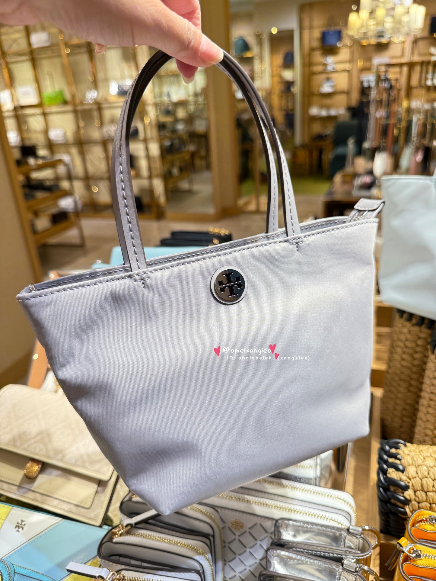Tory Burch 尼龍小托特包 可斜背