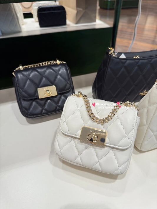 Kate Spade 菱格小香風 迷你小廢包