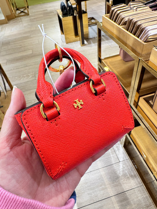 Tory Burch 專櫃款 Robinson 小廢包掛飾