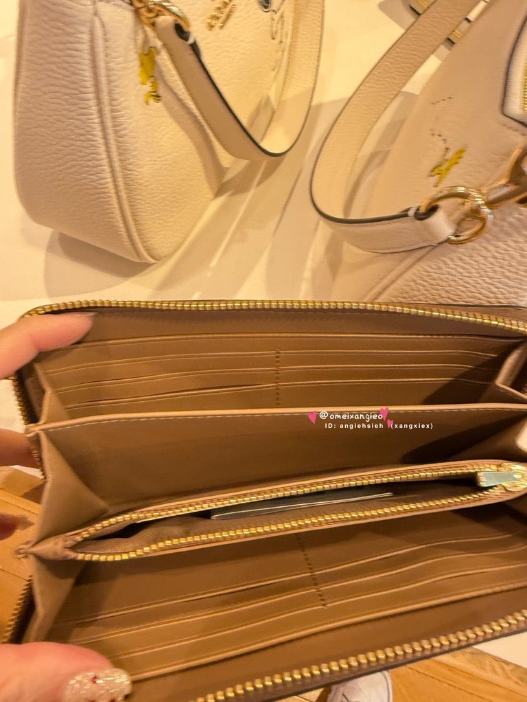 Coach x Snoopy 手拿拉鏈長夾