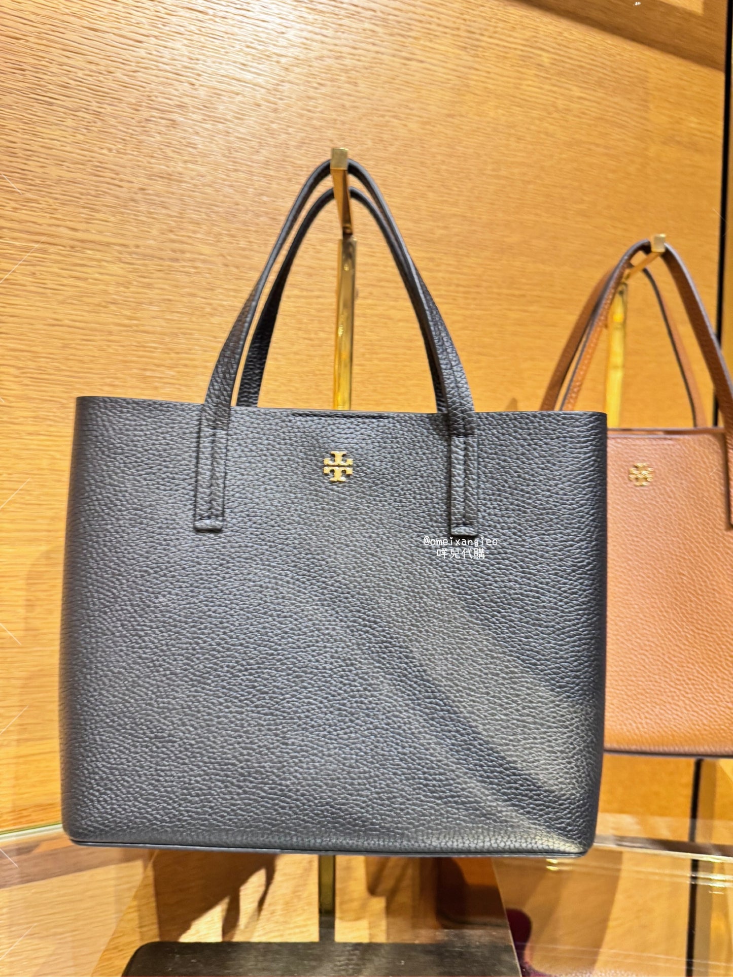 Tory Burch Thea 荔枝皮革托特包