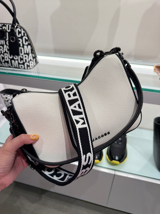 Marc Jacobs 小馬克 白色斜背包