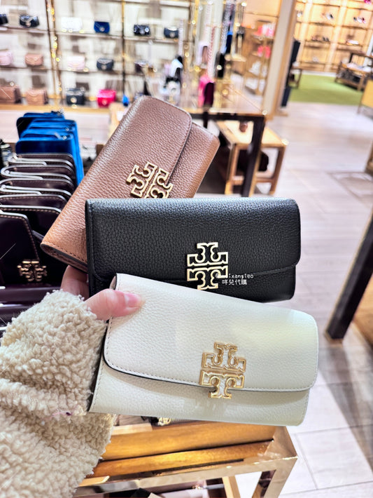 Tory Burch Britten 掀蓋信封式長夾