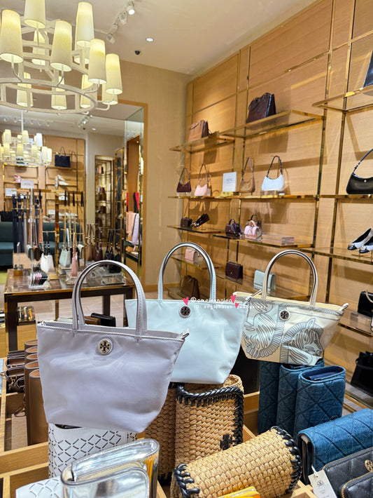 Tory Burch 尼龍小托特包 可斜背