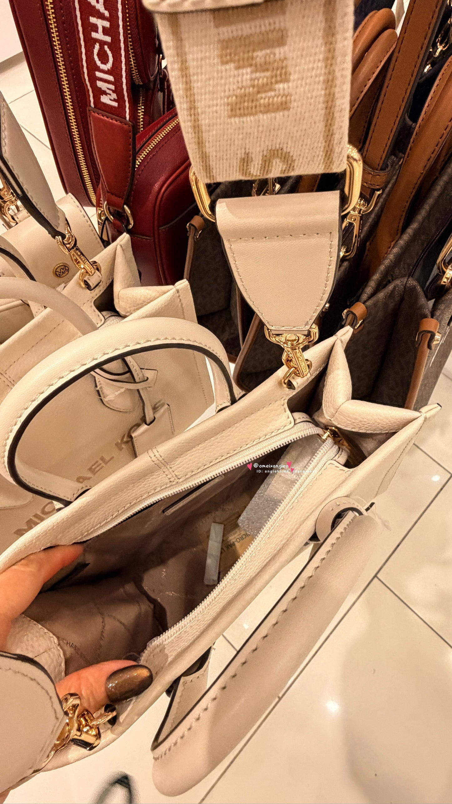 Michael Kors MK 真皮紙袋包