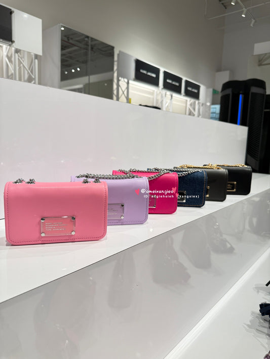 Marc Jacobs 小馬克 迷你方塊字母logo 迷你小廢包
