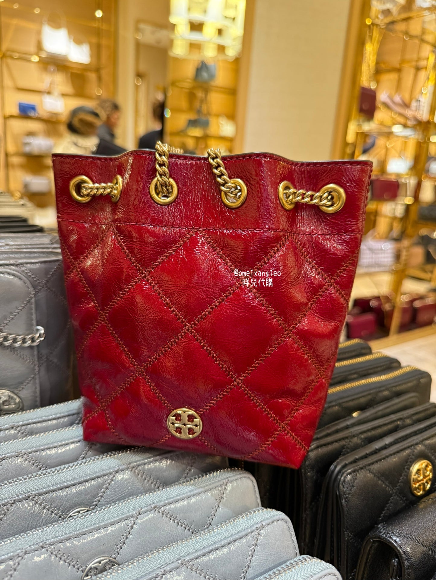 Tory Burch Willa 新款鏈條水桶包