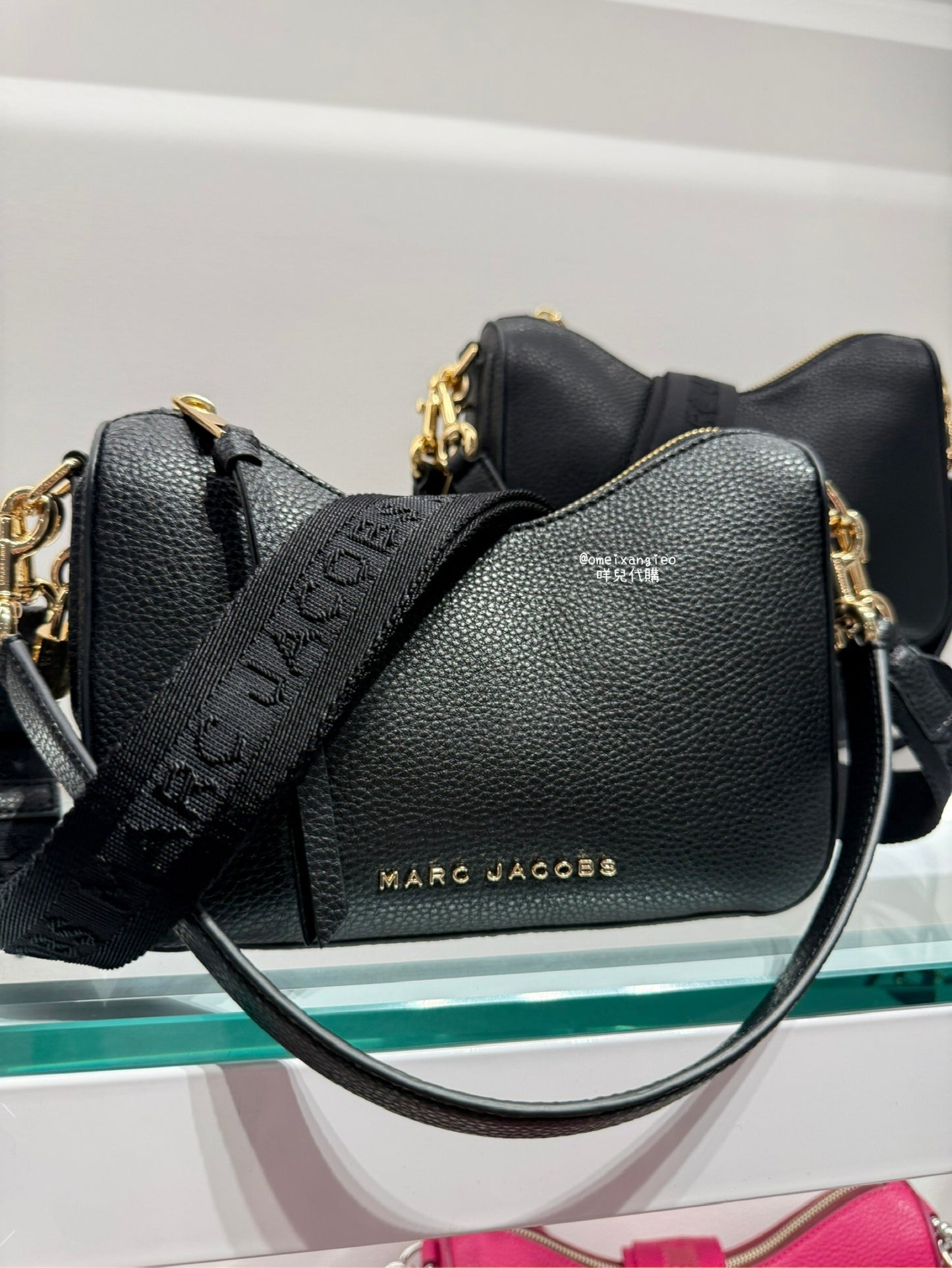 Marc Jacobs 小馬克 雙背帶 兩用腋下包 素色小款