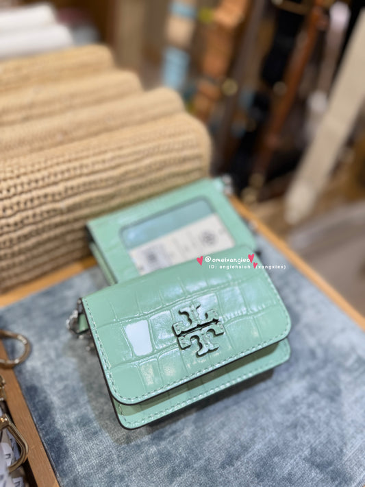 Tory Burch Thea 鱷魚紋卡夾