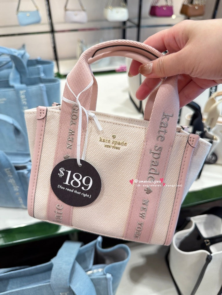Kate Spade 迷你 帆布托特包