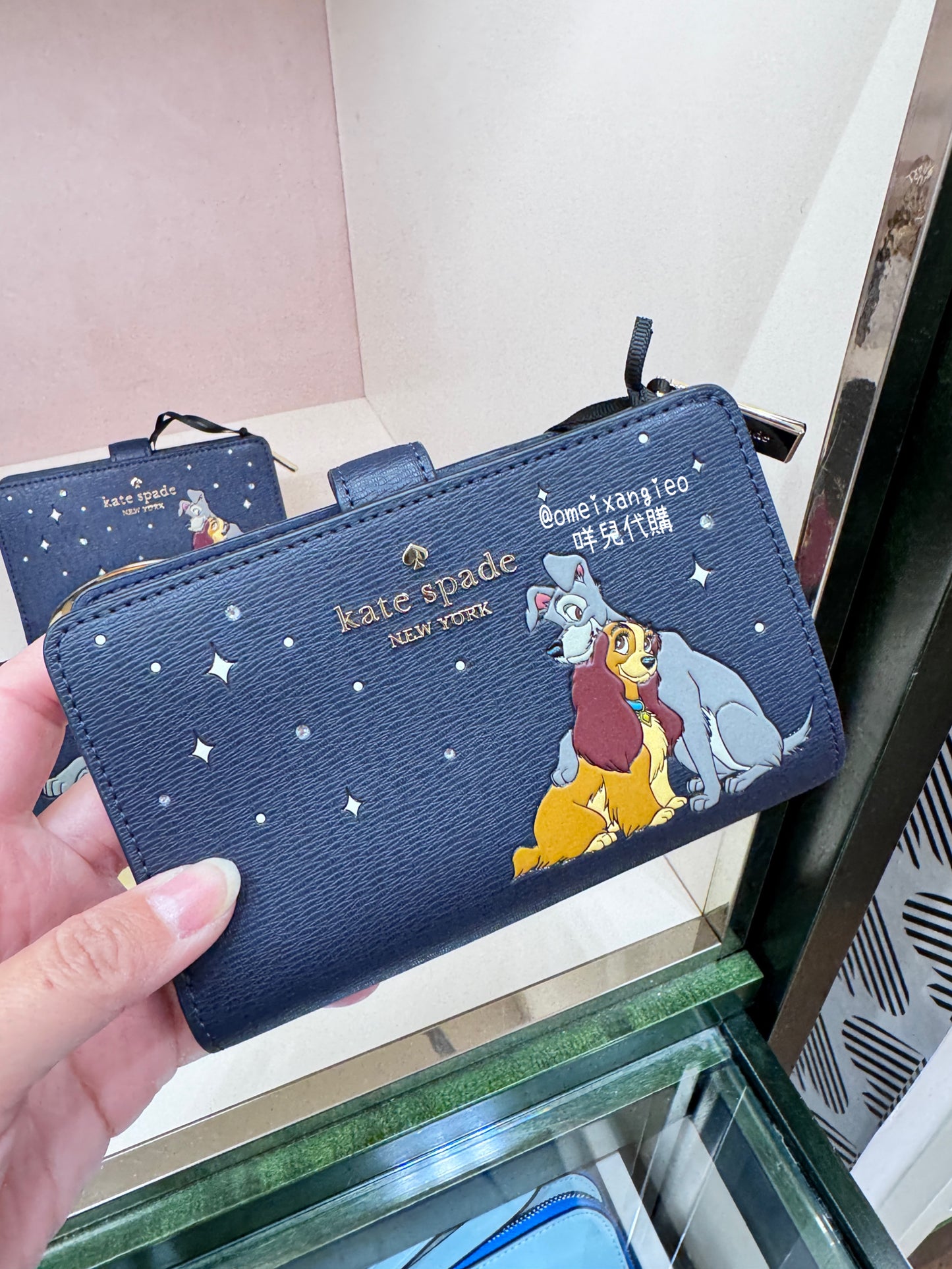 Kate Spade x Disney 小姐與流氓 中夾