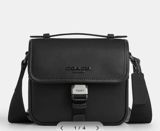 Coach 男款 Racer 斜背包