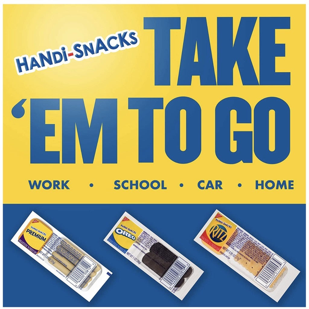 Nabisco Handi-Snacks 起司沾醬餅乾 OREO/Ritz/Pretzel 盒裝 點心 零食 沾著吃