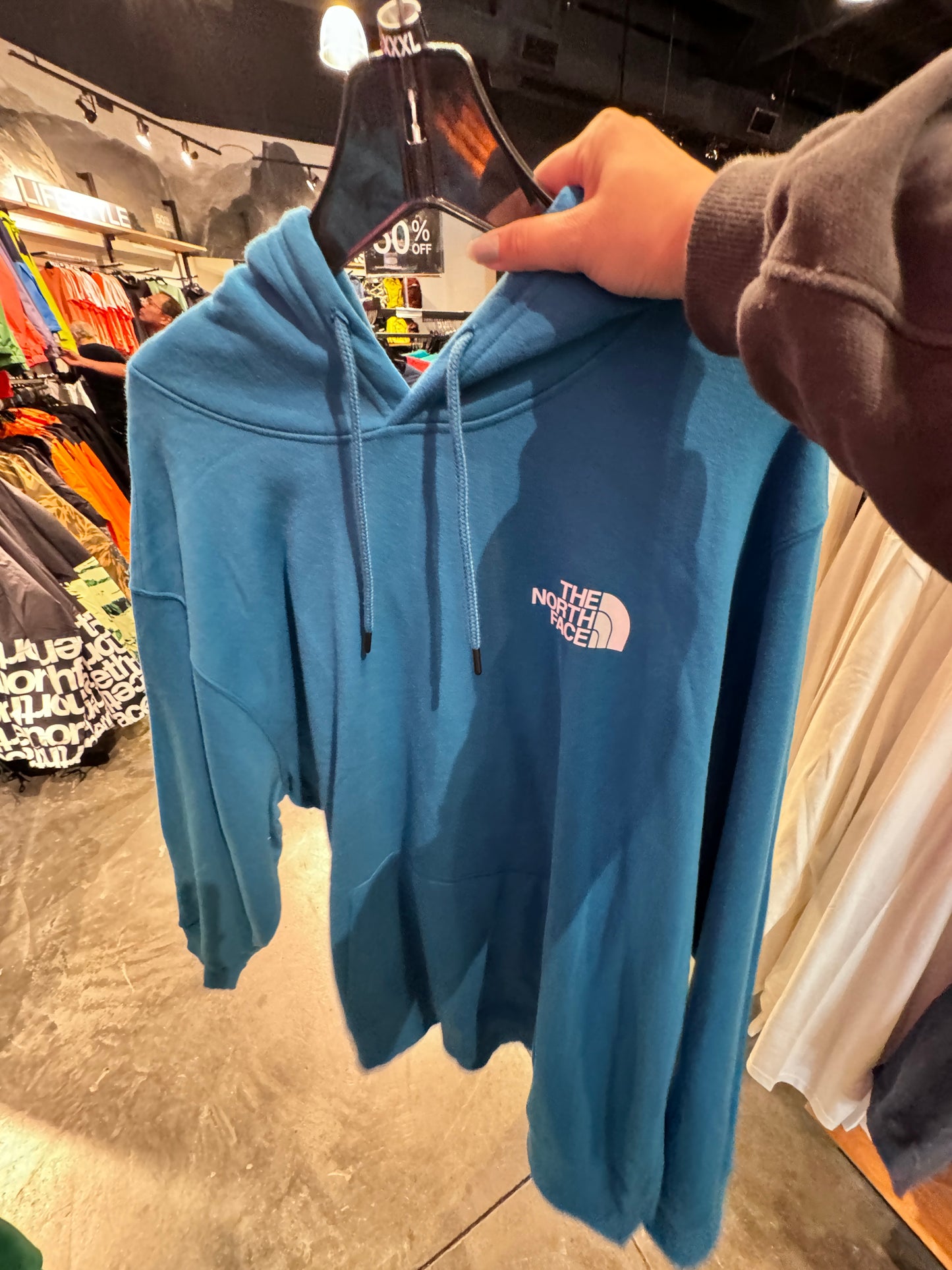 「預購」北臉 The North Face 男款 背面大logo 長袖連帽上衣