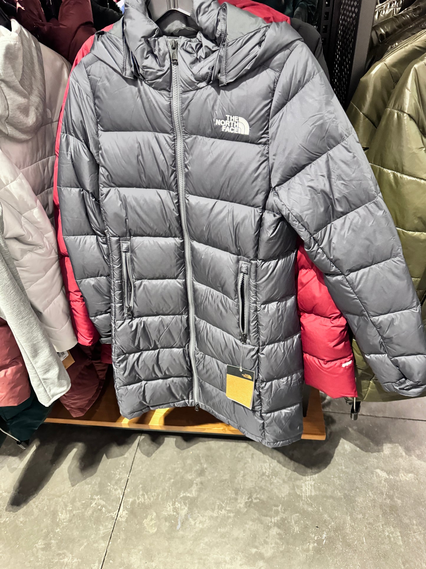 「預購」北臉 The North Face 黑色 長版 羽絨外套