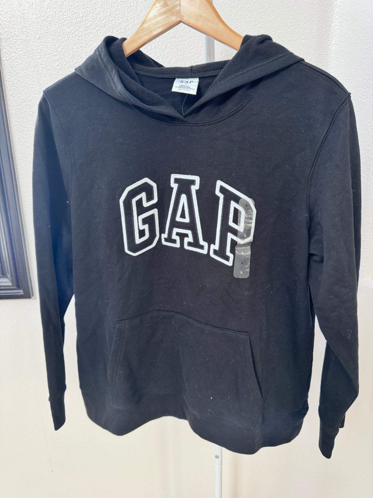 GAP 女款 內裡薄刷毛長袖帽T