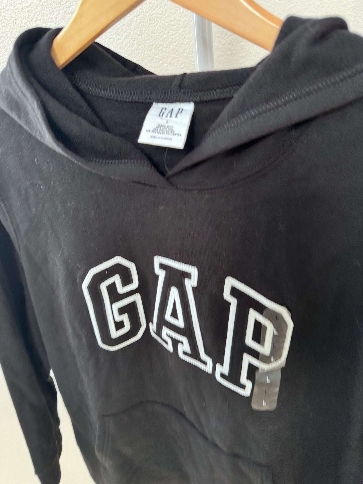 GAP 女款 內裡薄刷毛長袖帽T