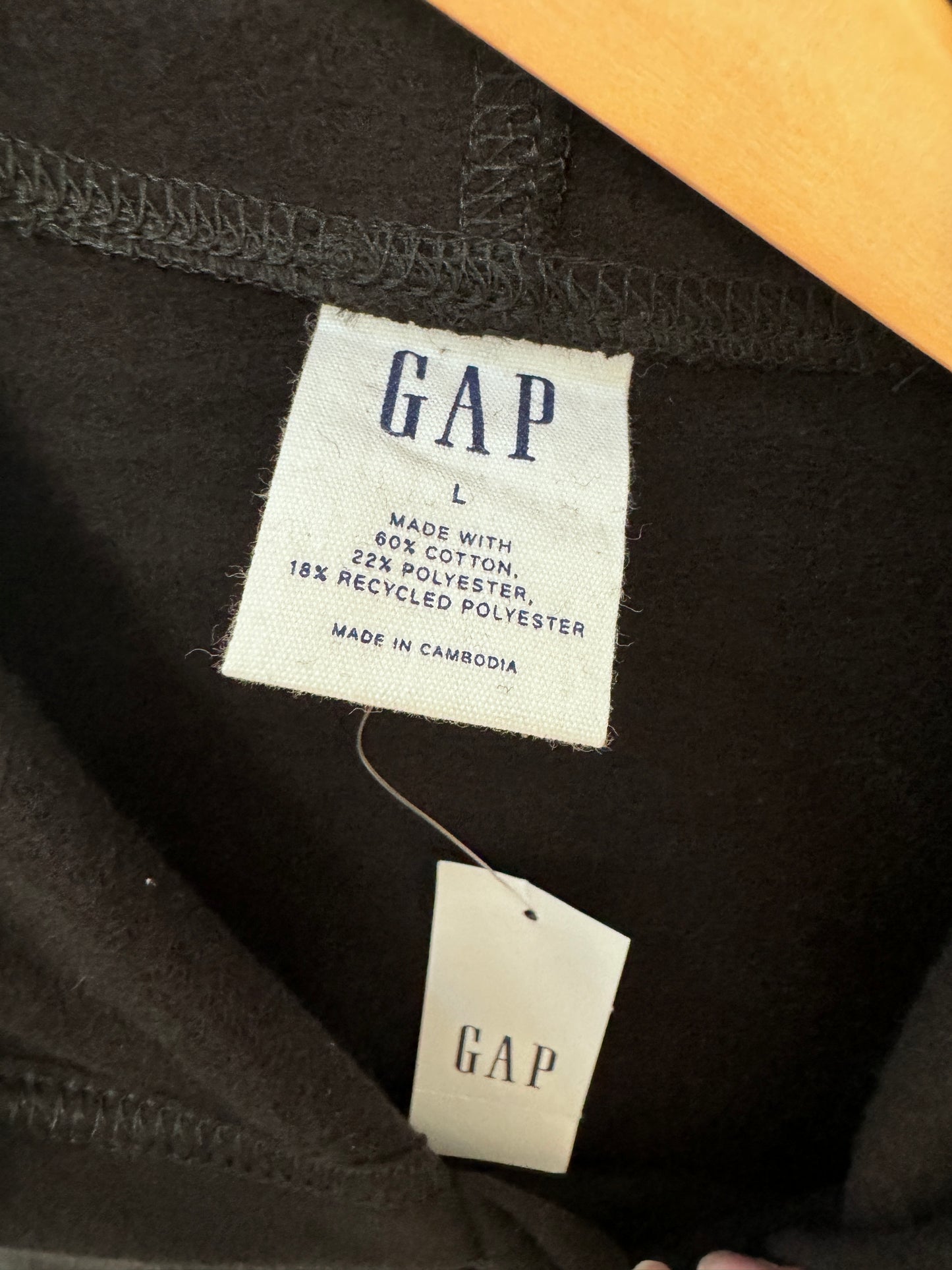 GAP 女款 內裡薄刷毛長袖帽T