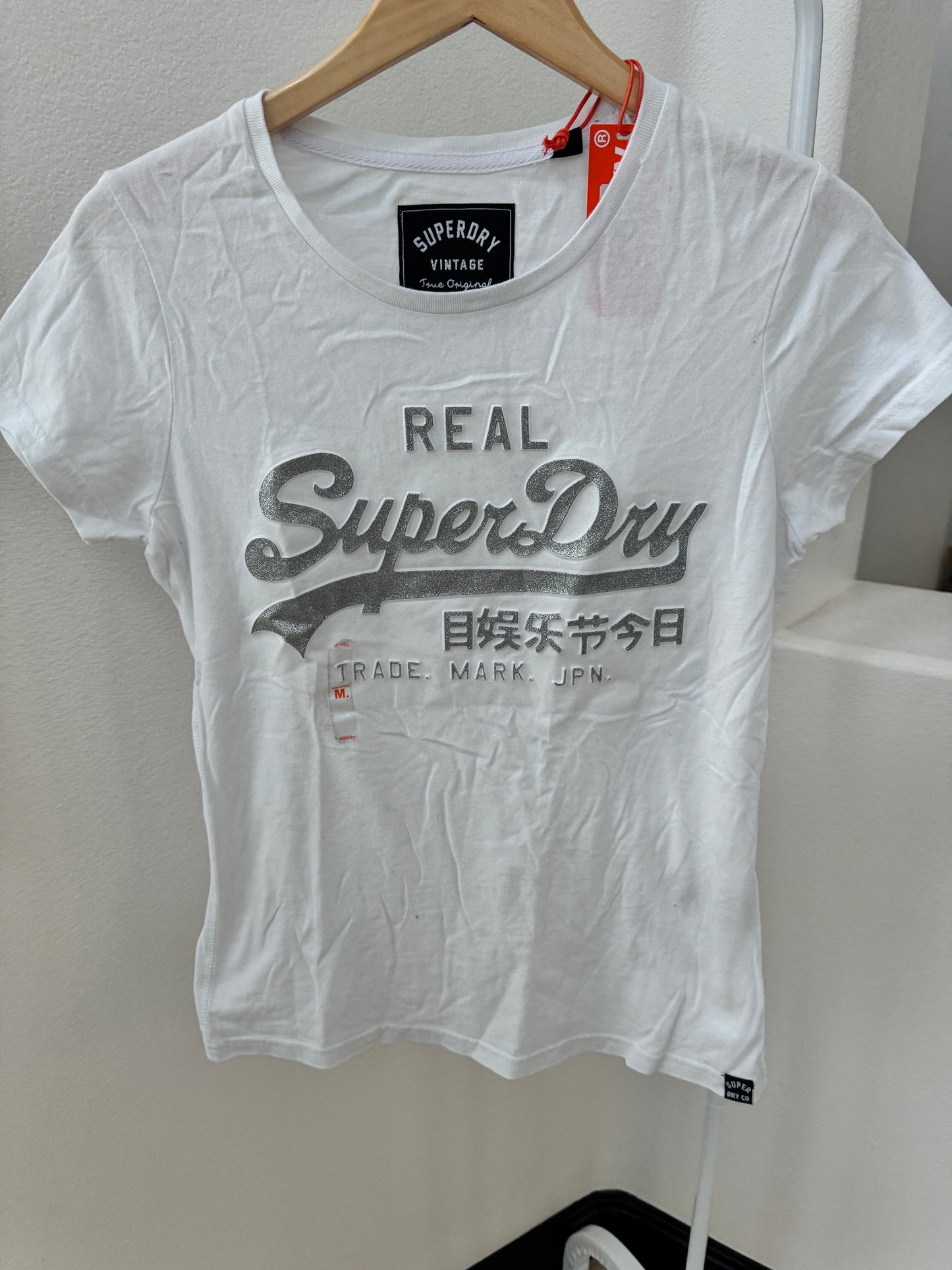 Superdry 女款 白色短T