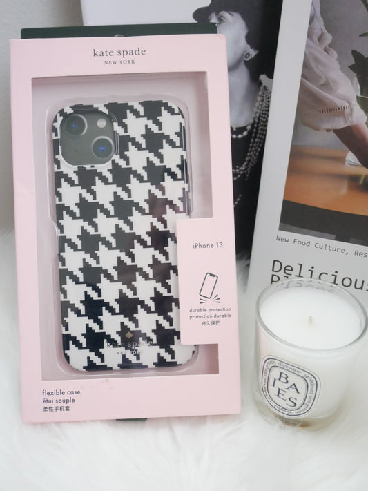 Kate Spade 千鳥格 iPhone 13 手機殼